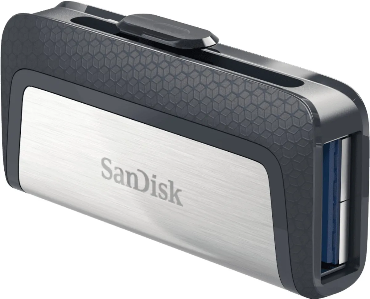 SanDisk Ultra DualDrive SDDD2-256G-GAM46 USB Stick 256GB - Zilver - afbeelding 6 van 6
