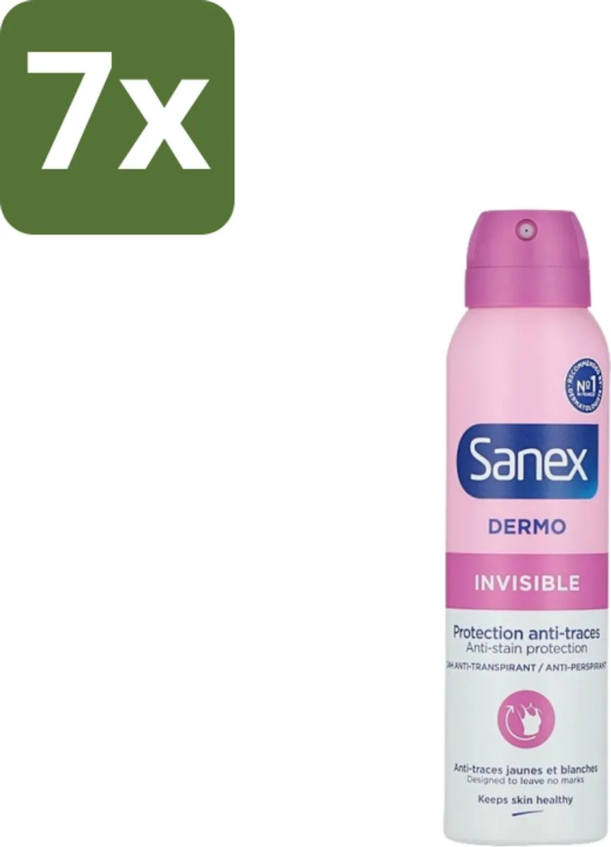 Sanex Dermo Invisible Deodorant Spray 150ml