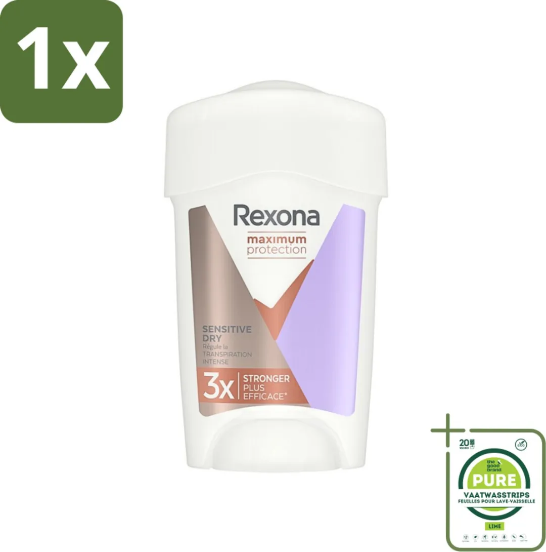 Rexona Women Anti-Transpirant Stick Maximum Protection Sensitive Dry 45ml