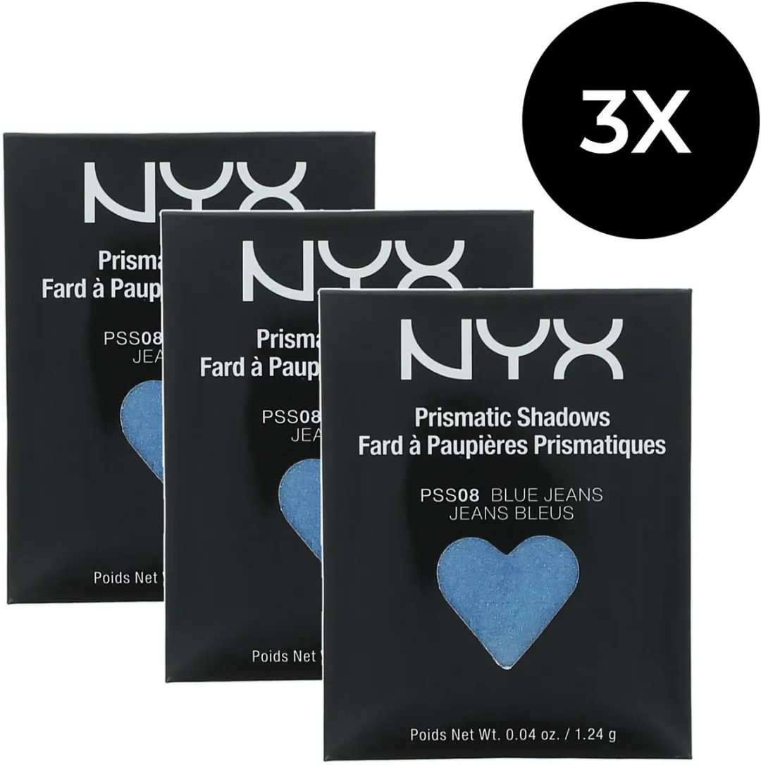 NYX Hot Singles Refill Set C Oogschaduw Bluejeans