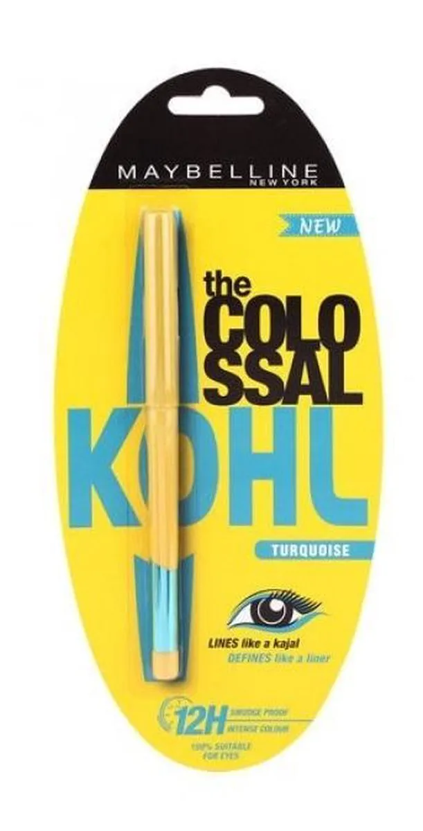 Maybelline Colossal Kajal Eyeliner Turquoise - afbeelding 6 van 6