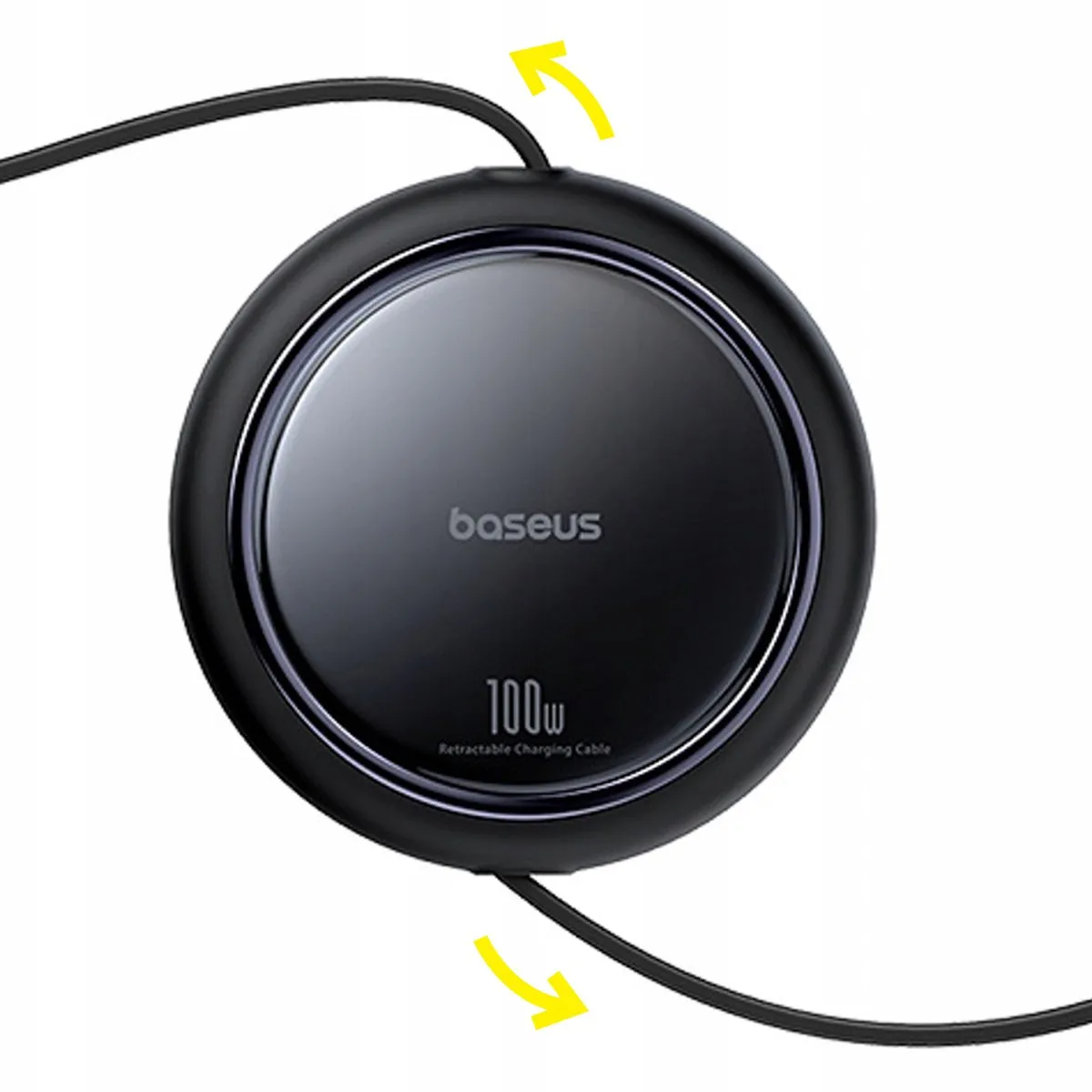 Baseus USB-C Kabel 2-in-1 100W 1m - Transparent