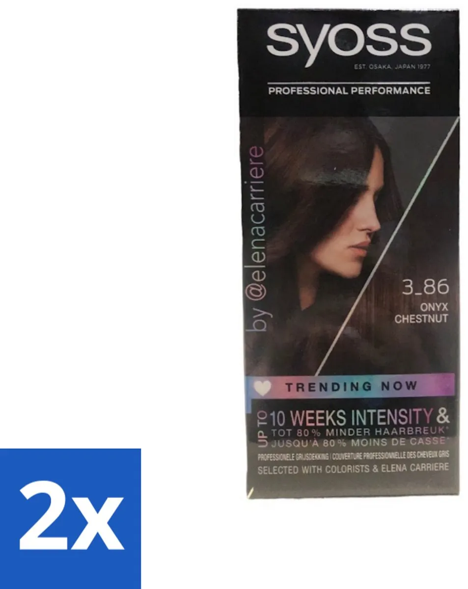 SYOSS Salonplex Haarverf Donker Goudbruin 230ml