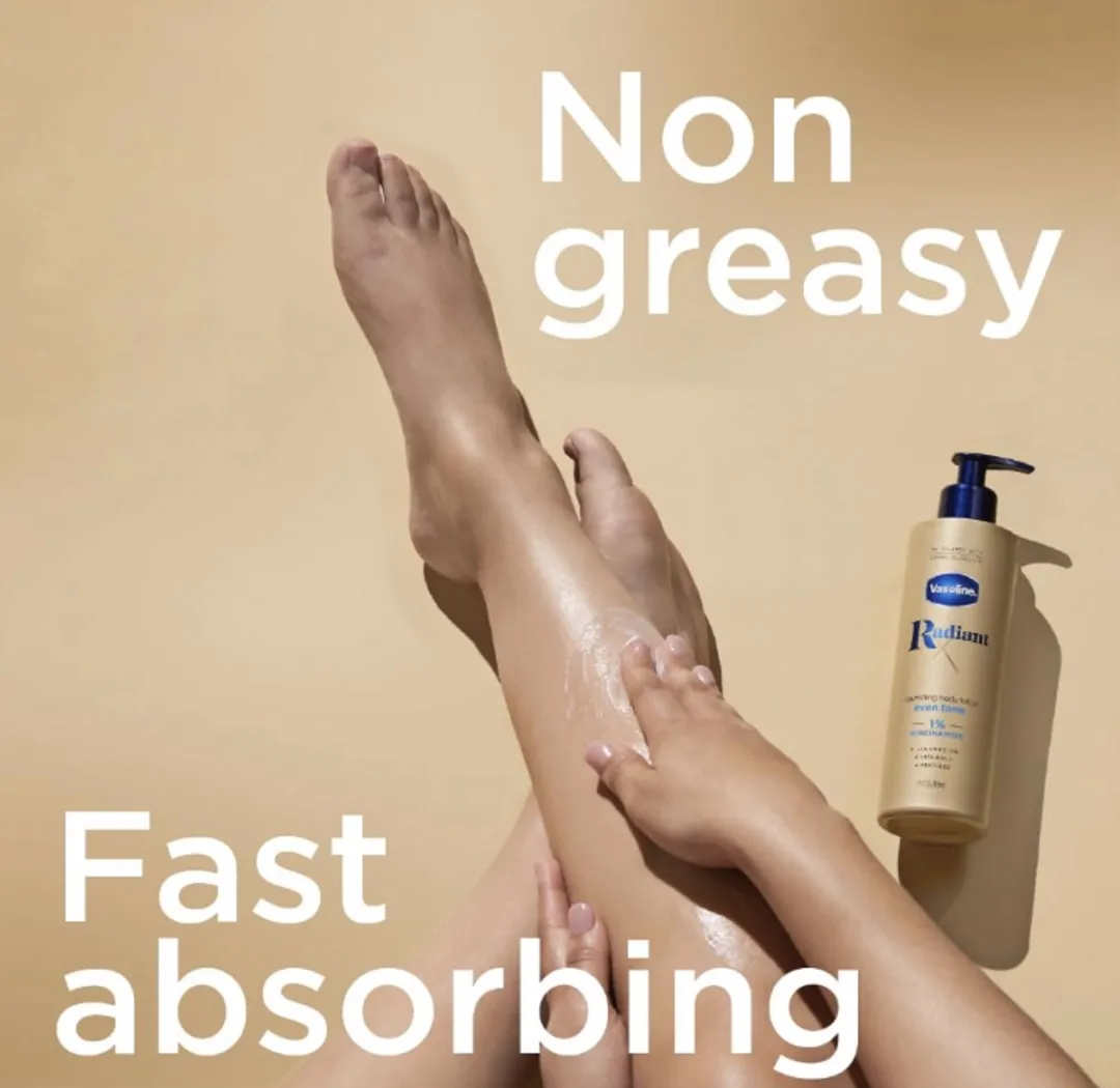 Vaseline Radiant X Even Tone Bodylotion 325ml - 1% Niacinamide