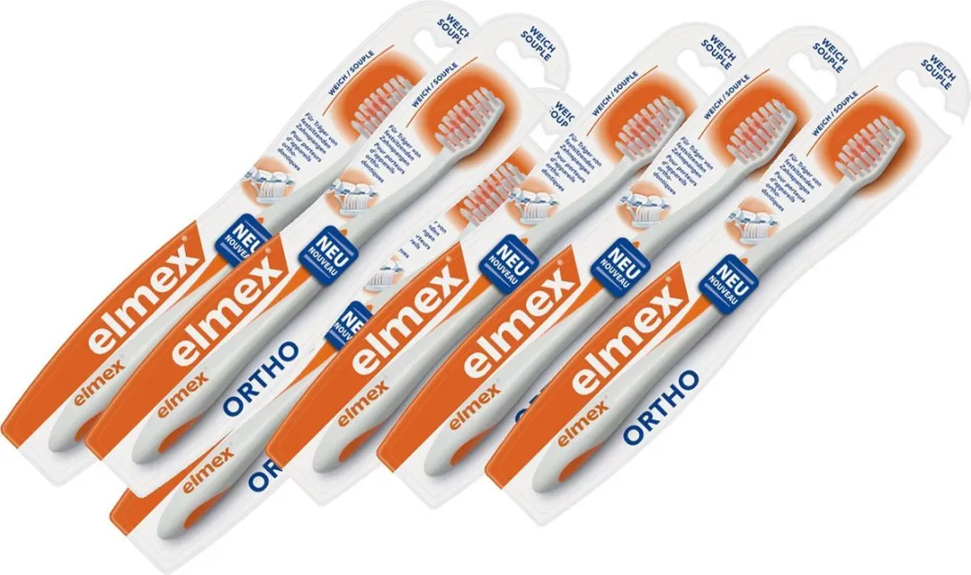 Elmex Ortho Tandenborstel - 6 Stuks