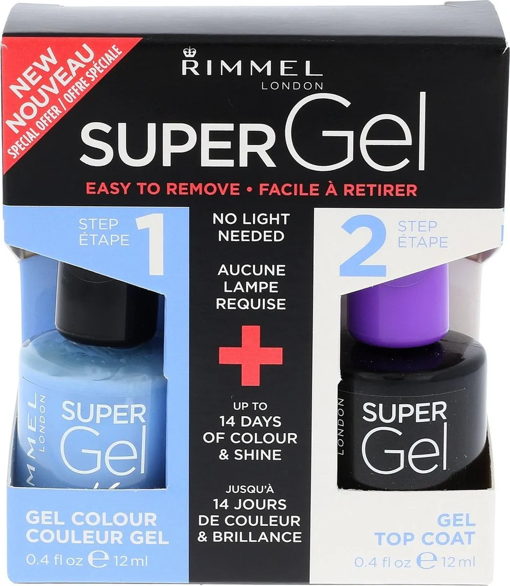 Rimmel London SuperGel DuoPack Gel Nagellak