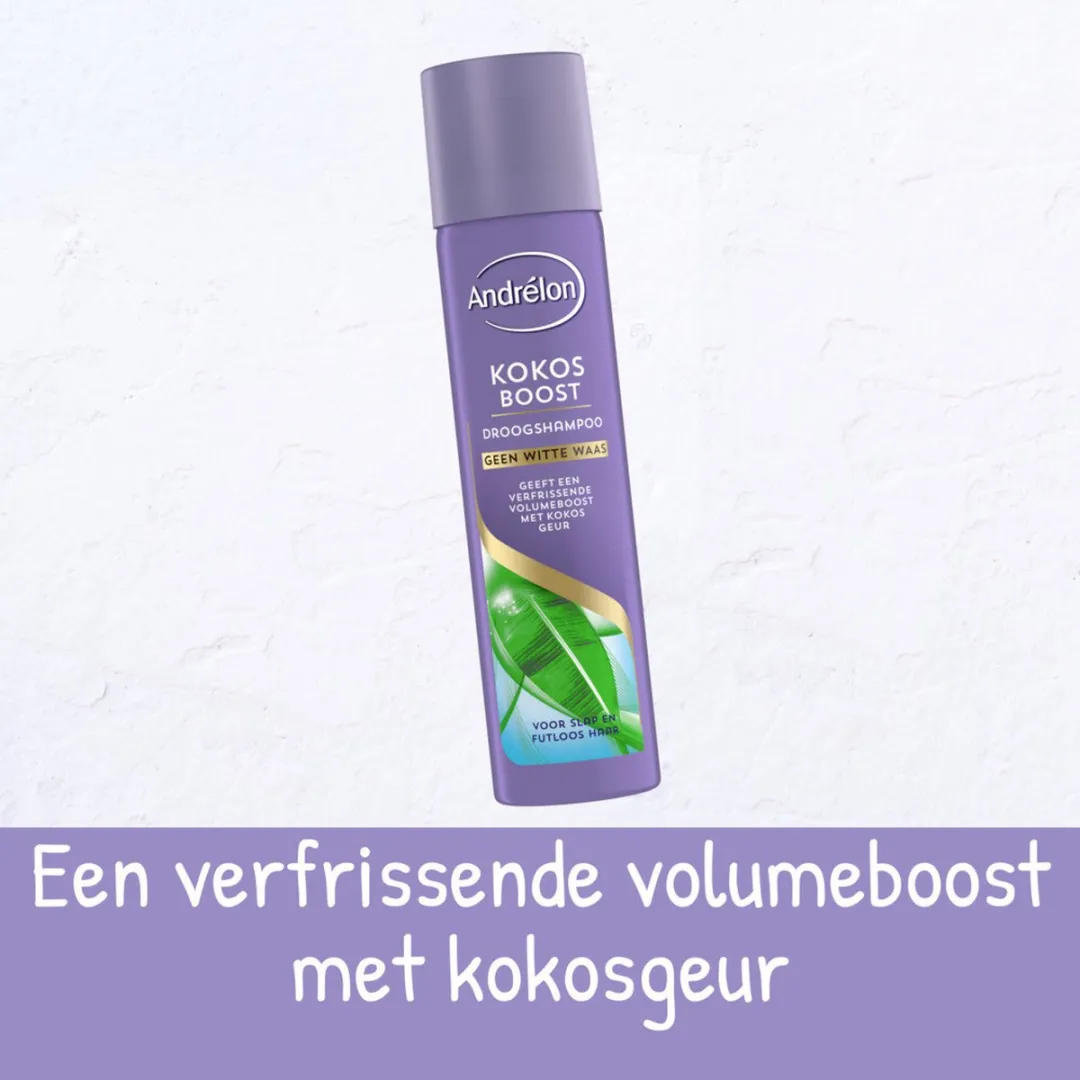 Andrélon Droogshampoo Kokos Boost 245ml