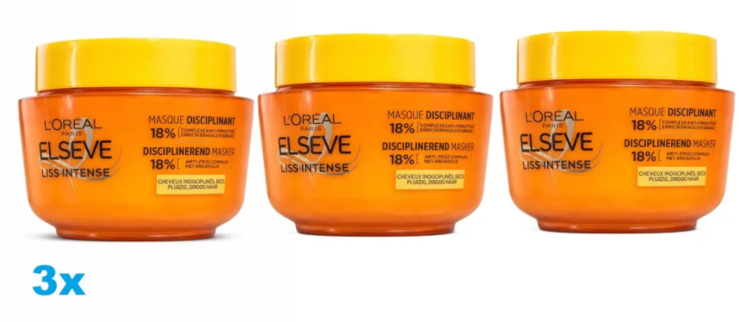 L'Oréal Paris Elseve Liss Intense Haarmasker 900ml
