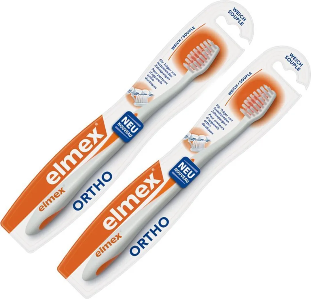 Elmex Ortho Tandenborstel - 2 Stuks