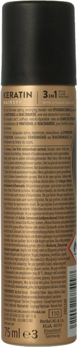 SYOSS Haarspray Keratin 75ml