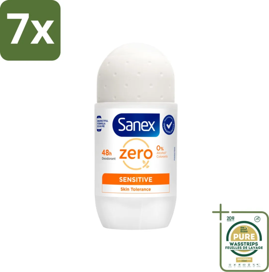 Sanex Deodorant Zero% Sensitive Roller 50ml