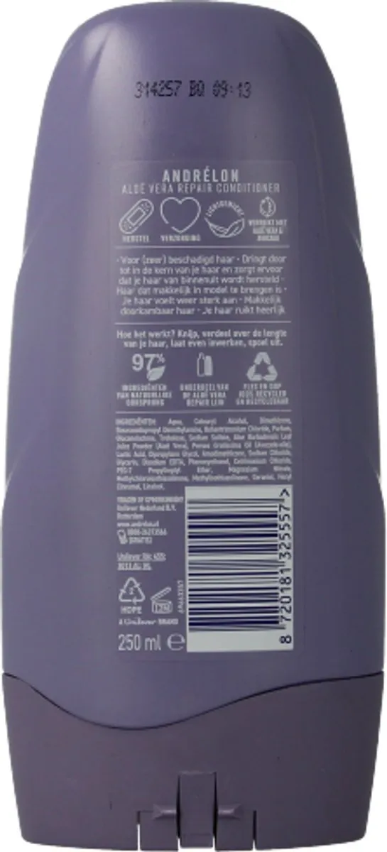 Andrélon Aloe Vera Repair Conditioner 250ml