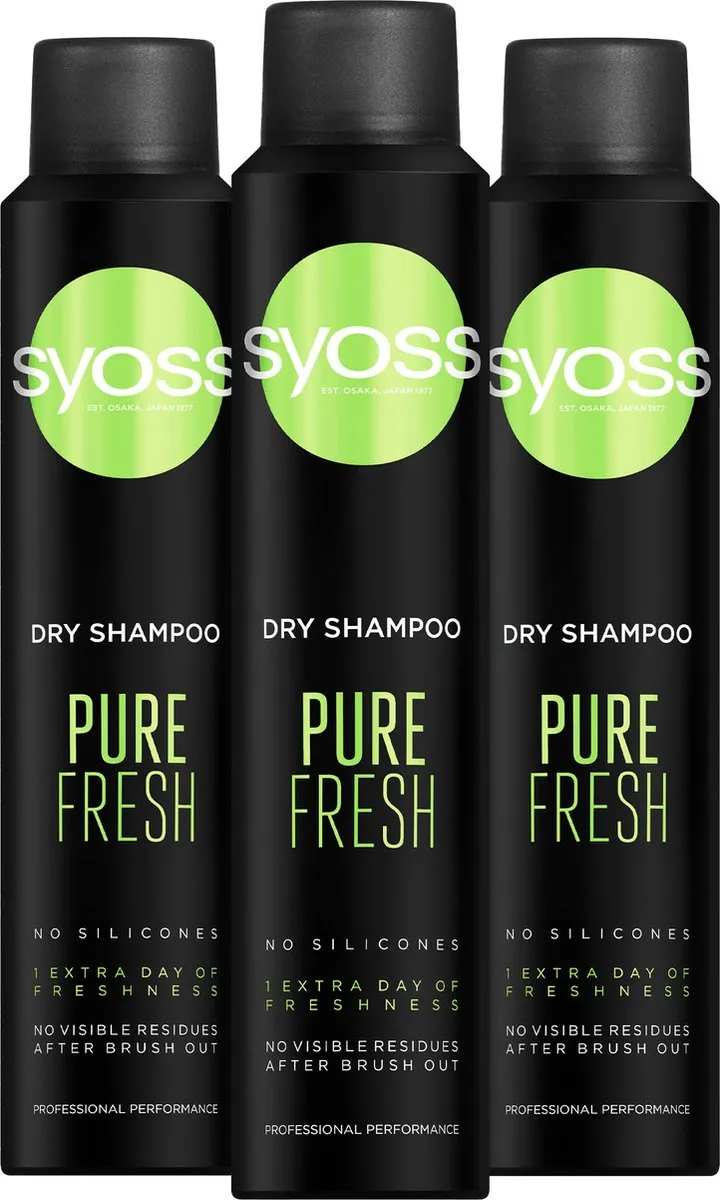 SYOSS DroogShampoo Pure Fresh 600ml