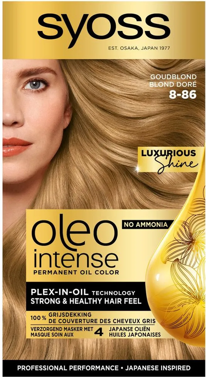 SYOSS Oleo Intense Haarverf 8-86 Golden Dark Blond