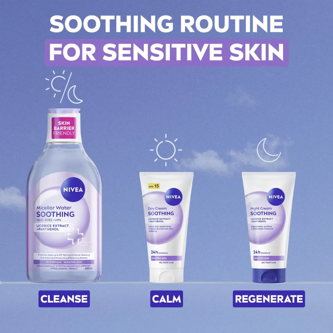 NIVEA Essentials Verzachtende Dagcrème SPF15 - 3x50ml