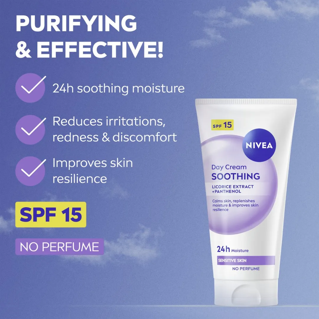 NIVEA Essentials Verzachtende Dagcrème SPF15 - 3x50ml