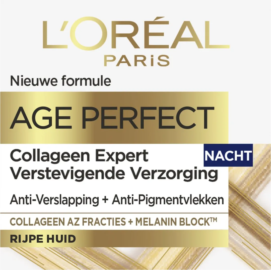 L'Oréal Paris Age Perfect Collageen Nachtcrème 50ml