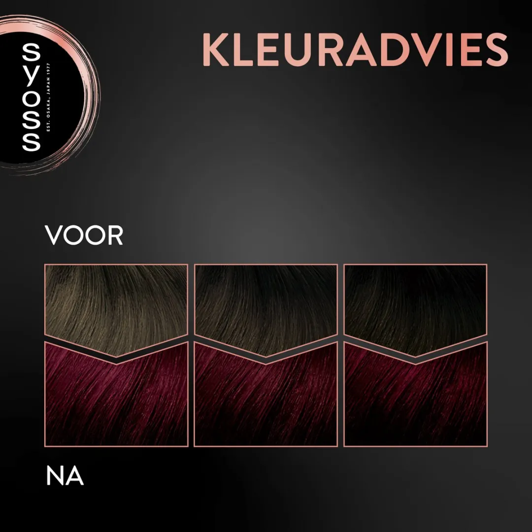 SYOSS Haarverf 4-22 Bordeaux - 345ml