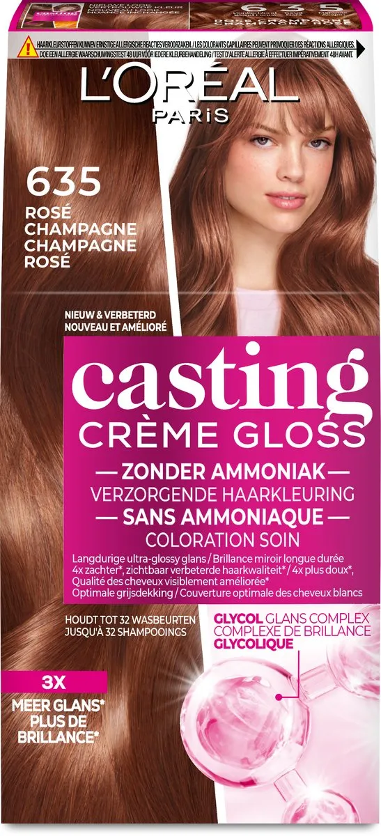 L'Oréal Paris Casting Crème Gloss Rosé Champagne 635