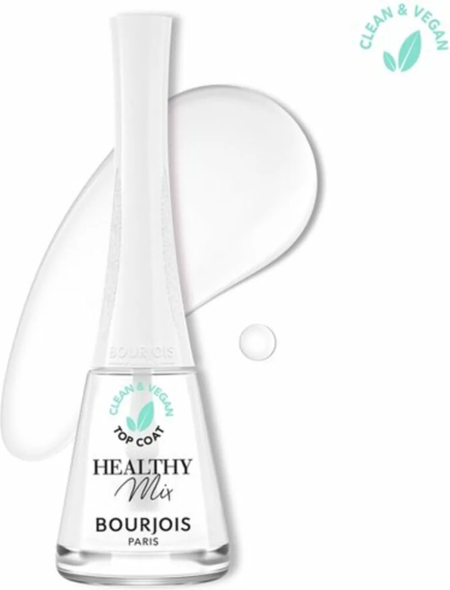 Bourjois Healthy Mix Vegan Nagellak 001 Topcoat - 3x9ml