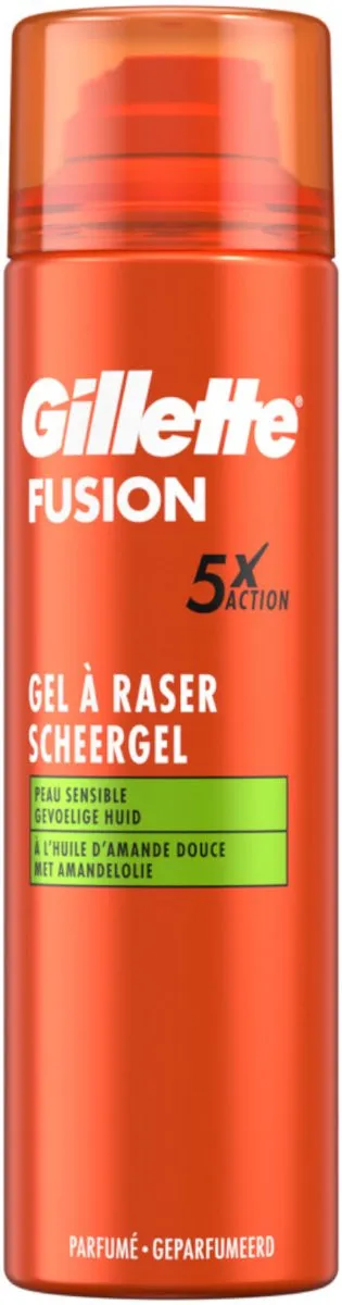 Gillette Fusion 5 Scheergel Sensitive 200ml