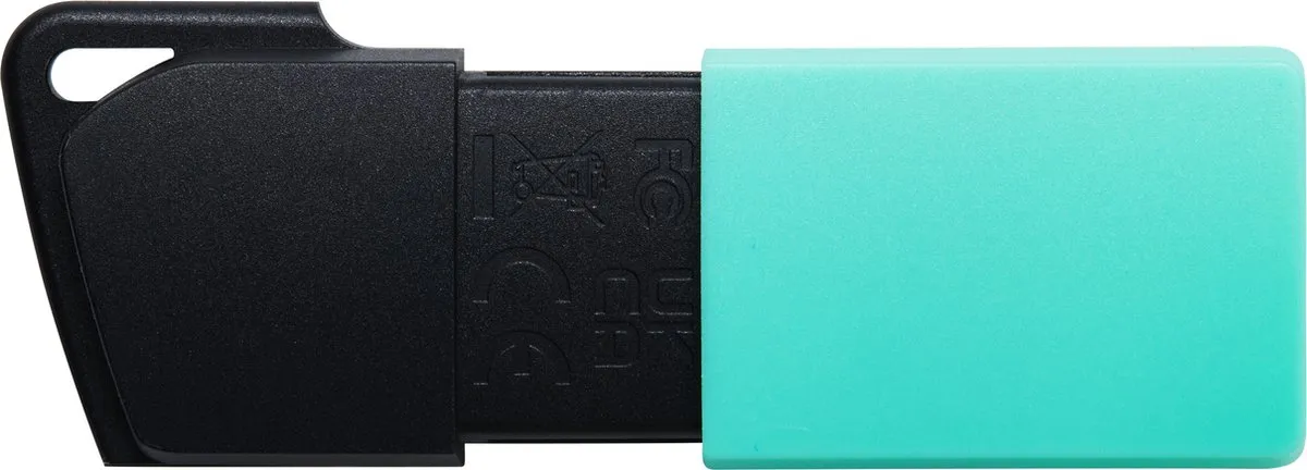 Kingston DataTraveler Exodia M 256GB USB-Stick - 256GB - Zwart/Turquoise