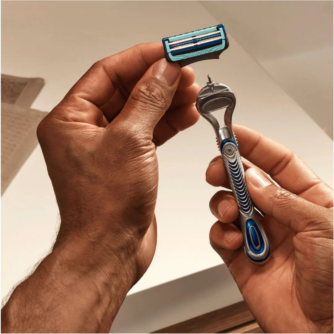 Gillette SkinGuard Scheermesjes 6 Stuks - 5 Bladen - Verte