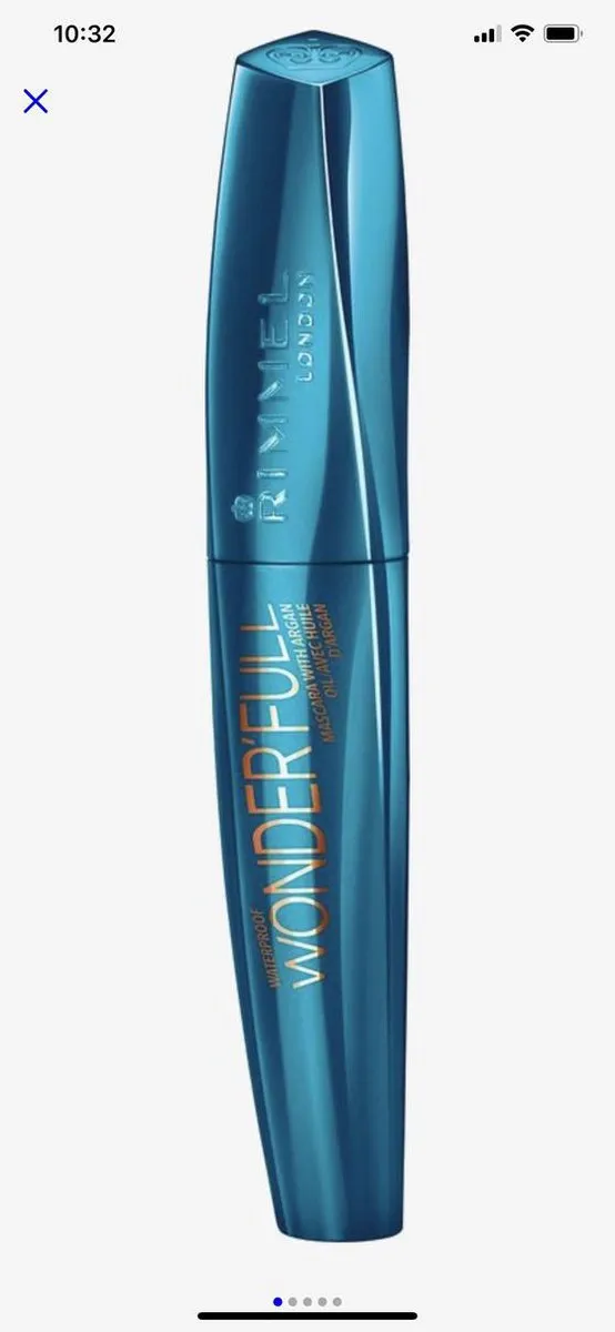 Rimmel London Wonderfull Mascara Waterproof 01 Zwart