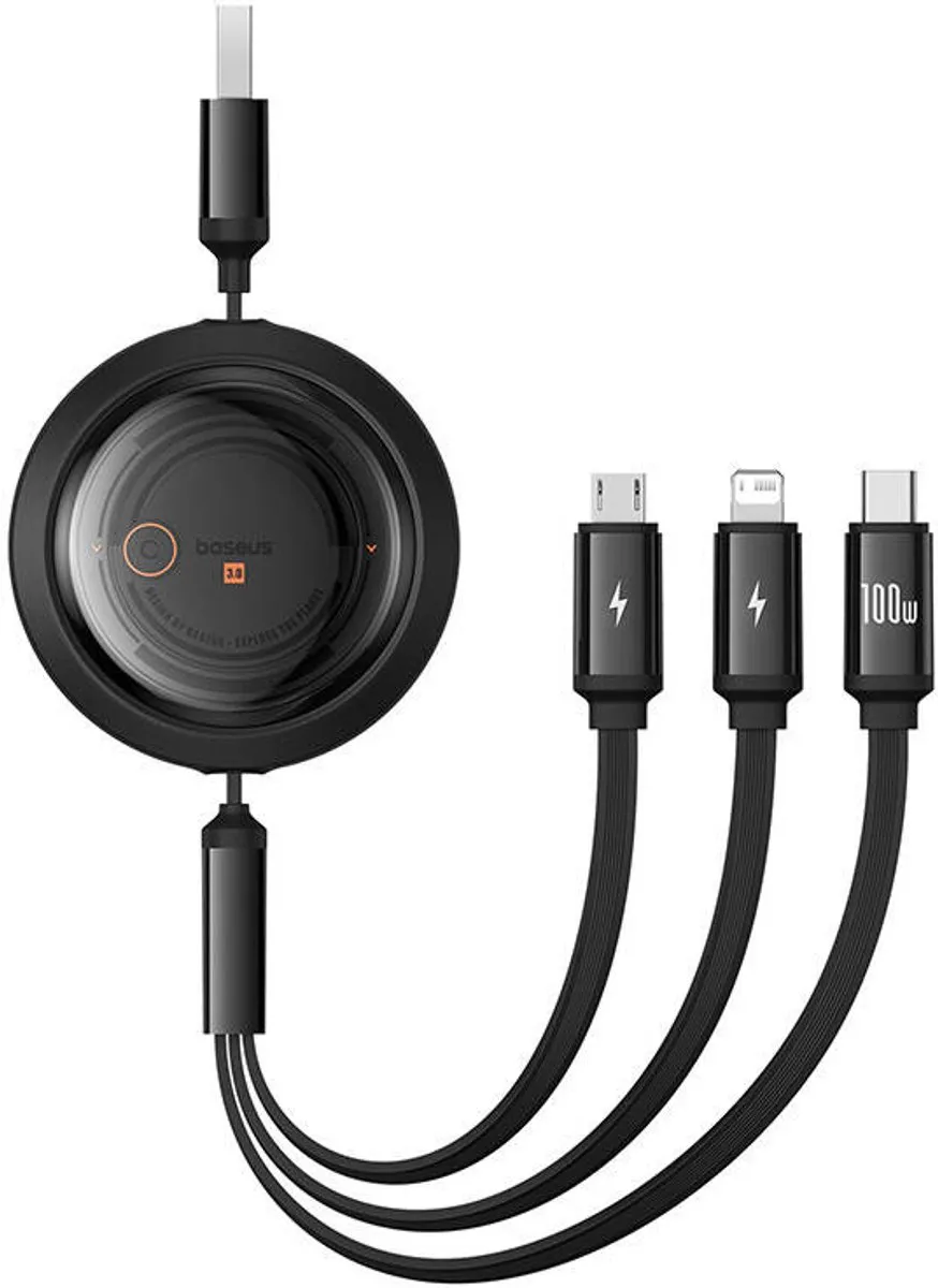 Baseus 3-in-1 USB-C Kabel 100W