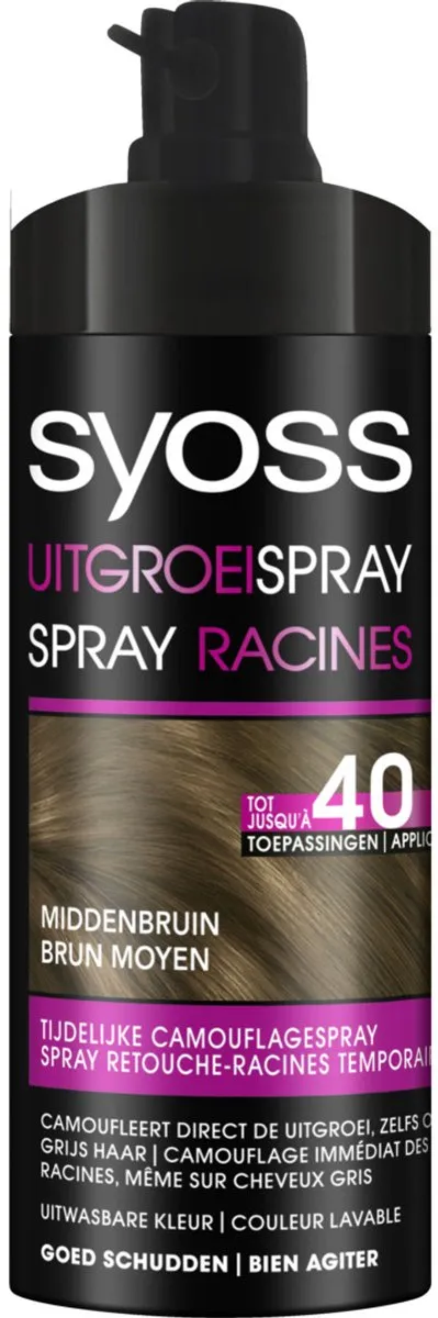 SYOSS Root Retoucher Middenbruin 120ml - afbeelding 6 van 6