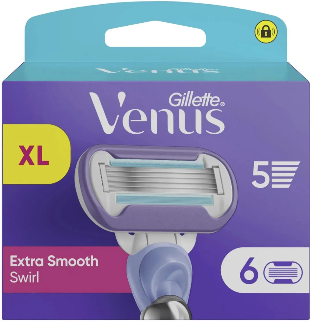 Gillette Venus Extra Smooth Swirl Scheermesjes 6 Stuks - Paars - afbeelding 6 van 6