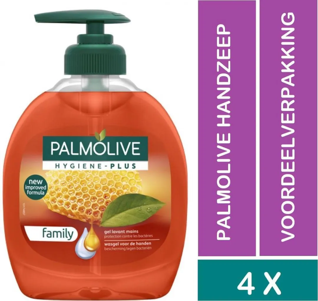Palmolive Hygiëne Plus Vloeibare Handzeep 1200ml - 4 Stuks