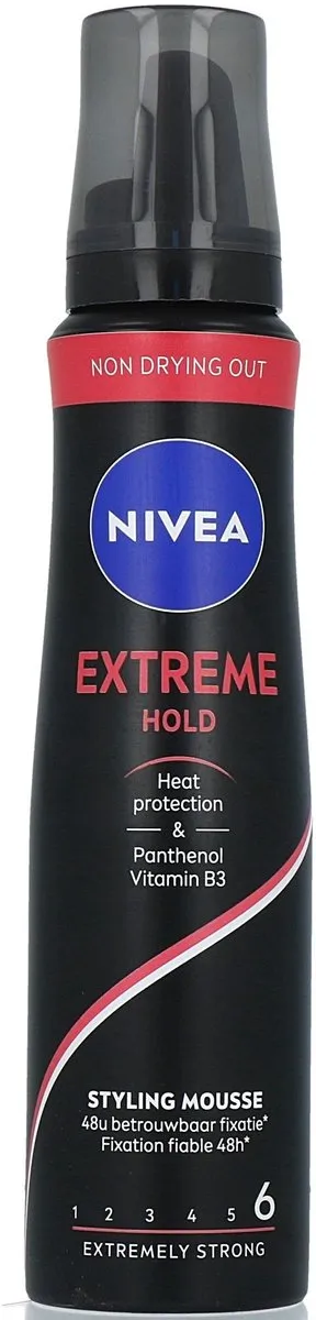 NIVEA Extreme Hold Styling Mousse 150ml - afbeelding 6 van 6