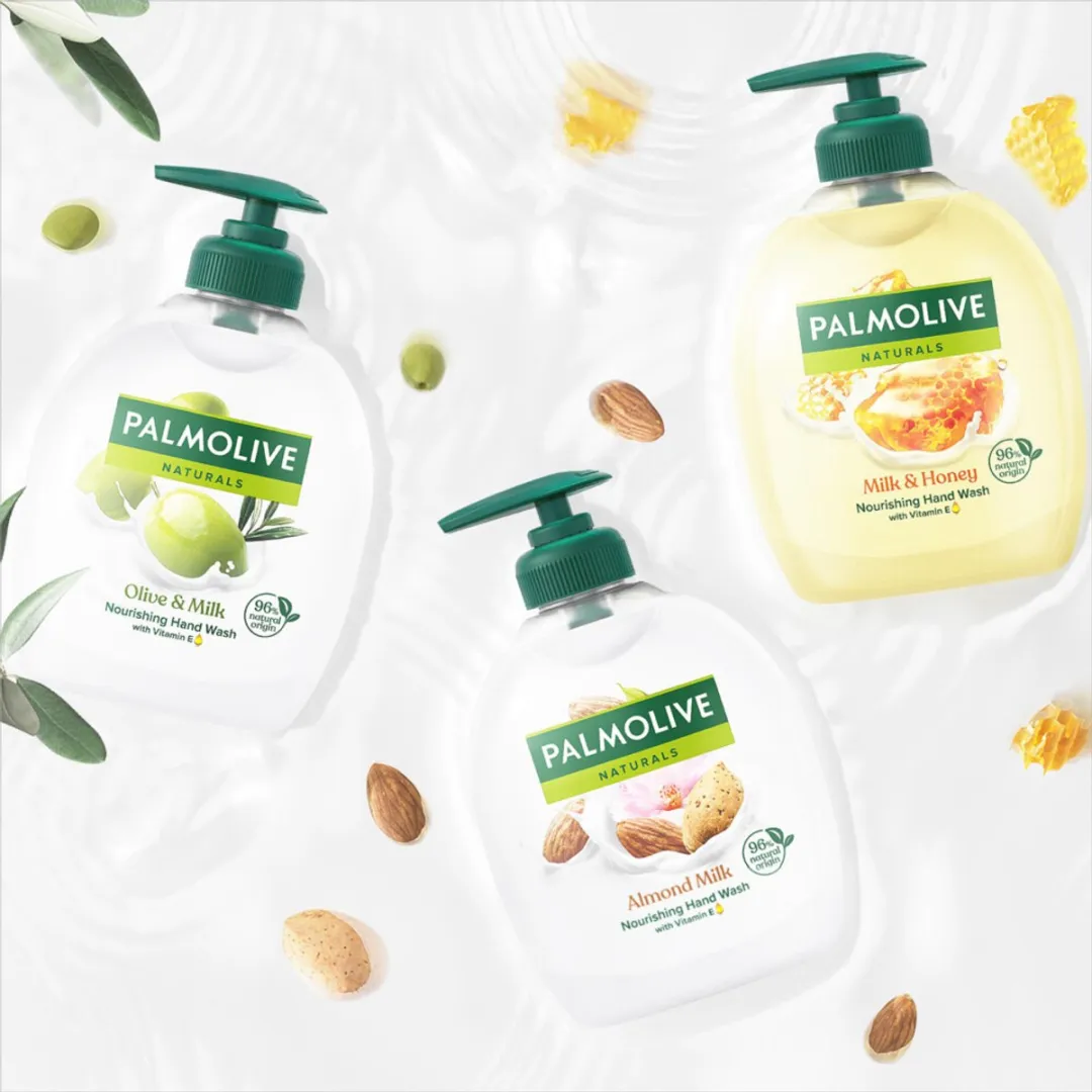 Palmolive Handzeep Navulling Naturals Olijf Melk 3000ml - 6 Stuks