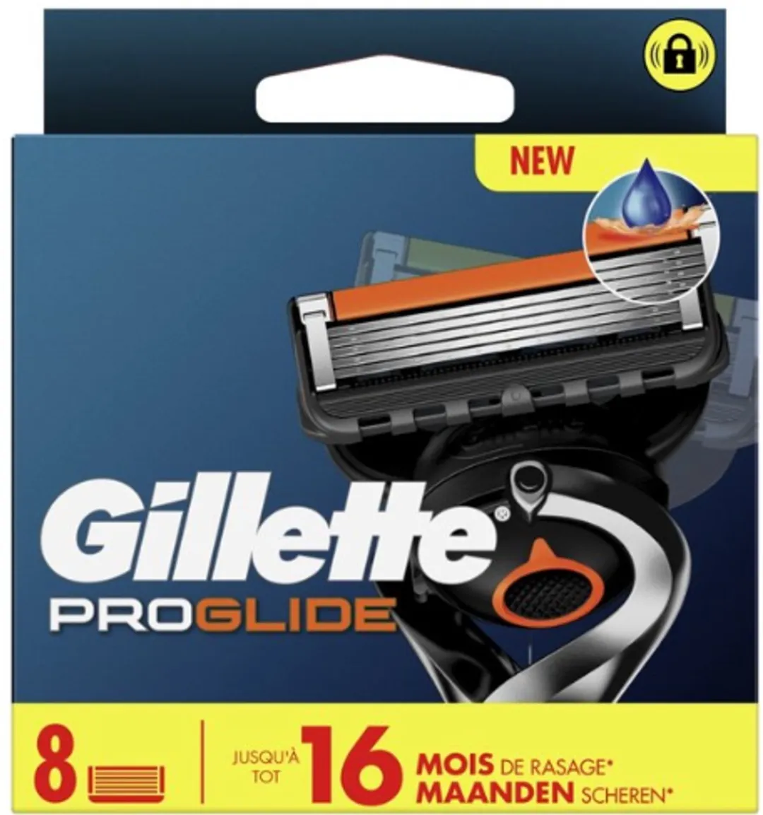Gillette ProGlide Scheermesjes 8 Stuks