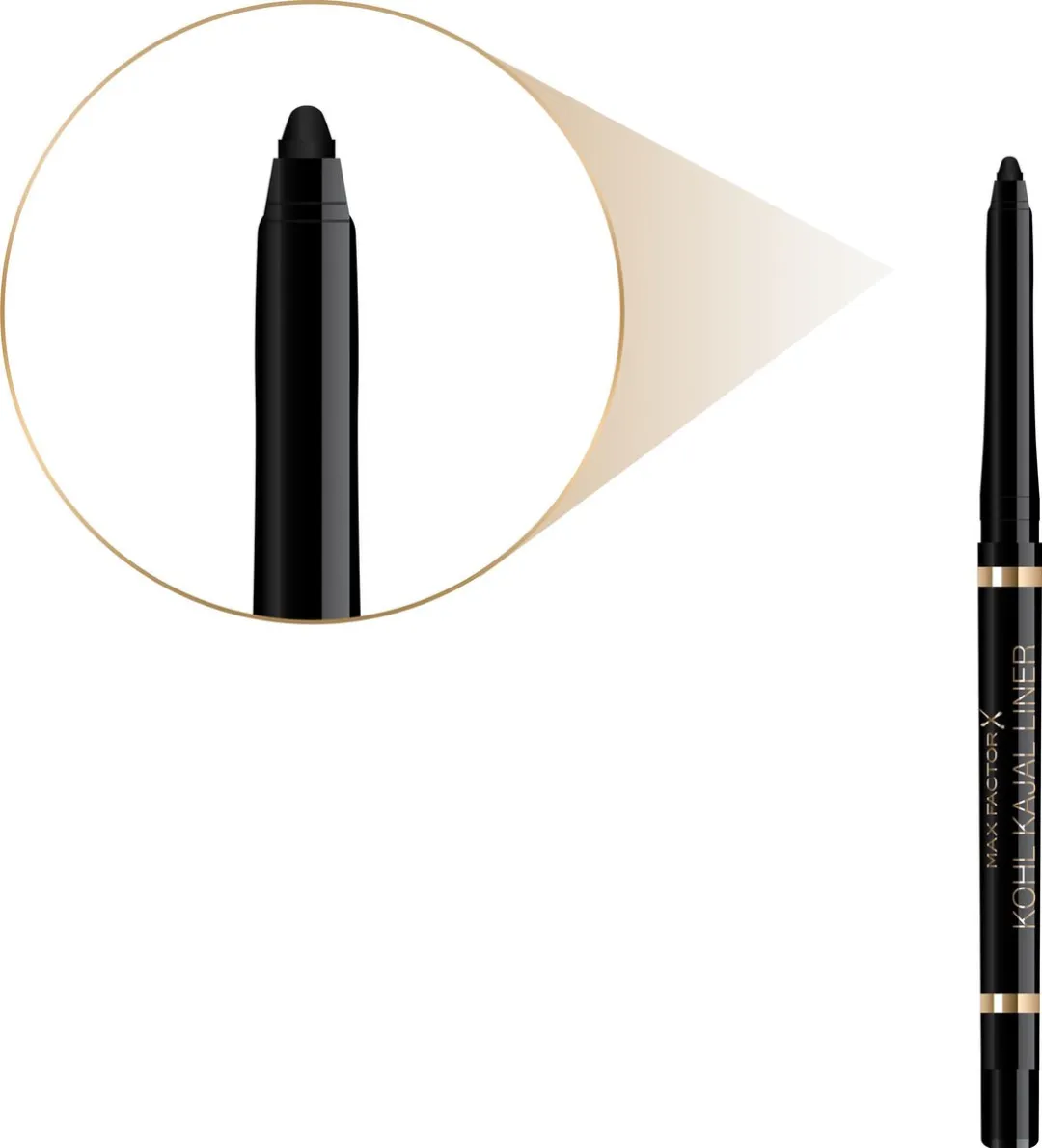 Max Factor Kohl Kajal Oogpotlood 001 Black