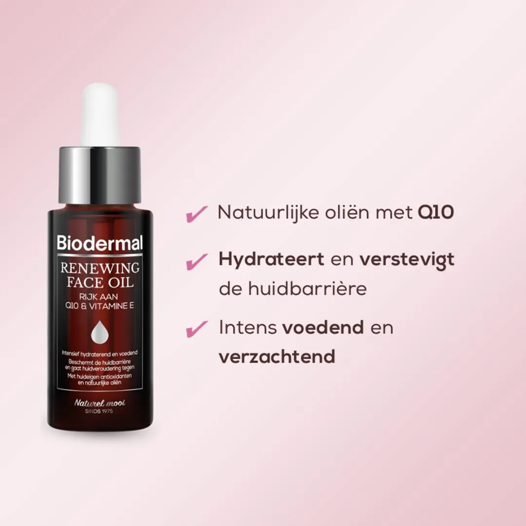 Biodermal Renewing Face Oil Gezichtsolie 30ml