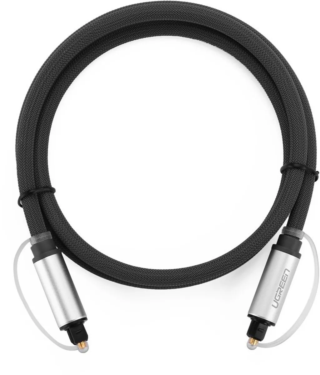 Ugreen Toslink Optical Audio Kabel - Aluminium - Grijs - afbeelding 6 van 6