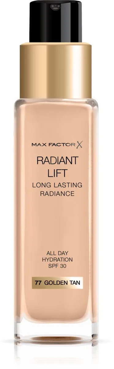 Max Factor Radiant Lift Foundation 77 Golden Tan - 30ml