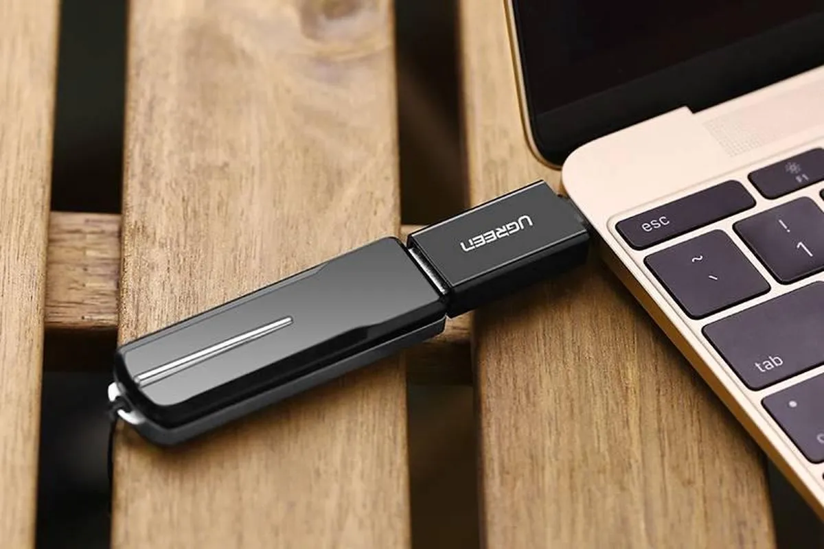 Ugreen USB naar USB-C Adapter 30391 - Zwart - afbeelding 6 van 6