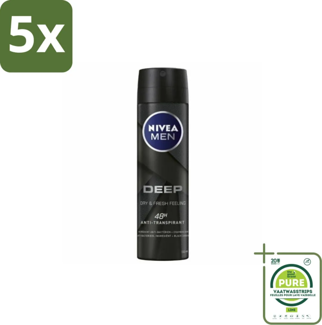 NIVEA MEN Deep Deodorant Spray 150ml