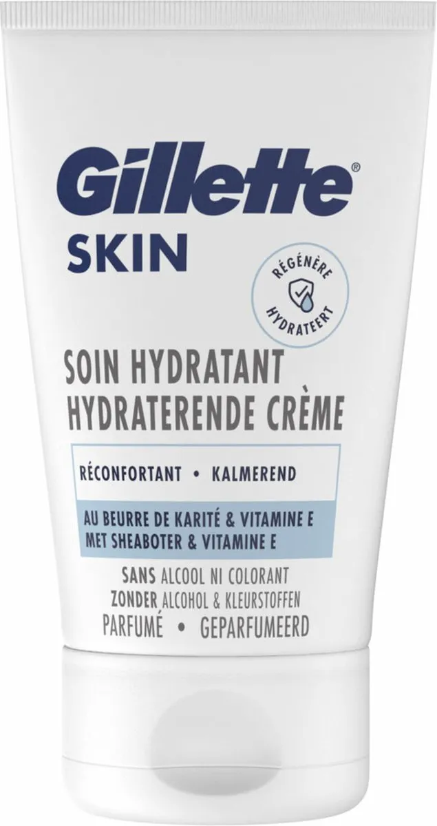 Gillette Skin Hydraterende Crème 100ml - Ultra Gevoelige Huid