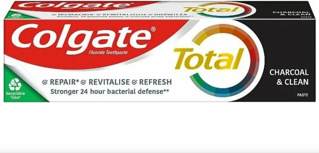 Colgate Total Charcoal & Clean Tandpasta 75ml