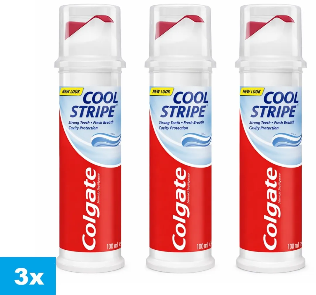 Colgate Cool Stripe Tandpasta 3x100ml