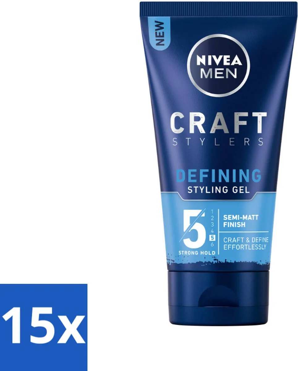 NIVEA MEN Styling Gel Matte Finish 150ml
