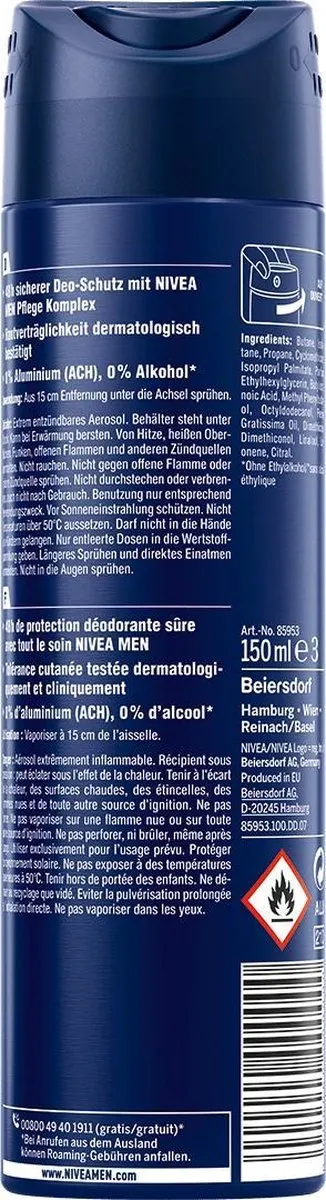 NIVEA Protect & Care Deo Spray 150ml