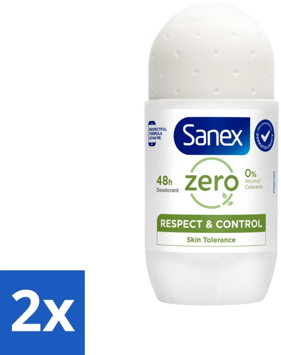 Sanex Deodorant Roller Zero% 50ml