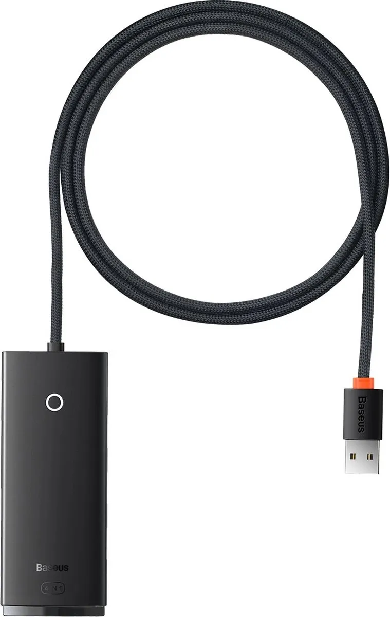 Baseus Lite Series HUB-adapter USB-A naar 4xUSB-A 3.0 5Gb/s