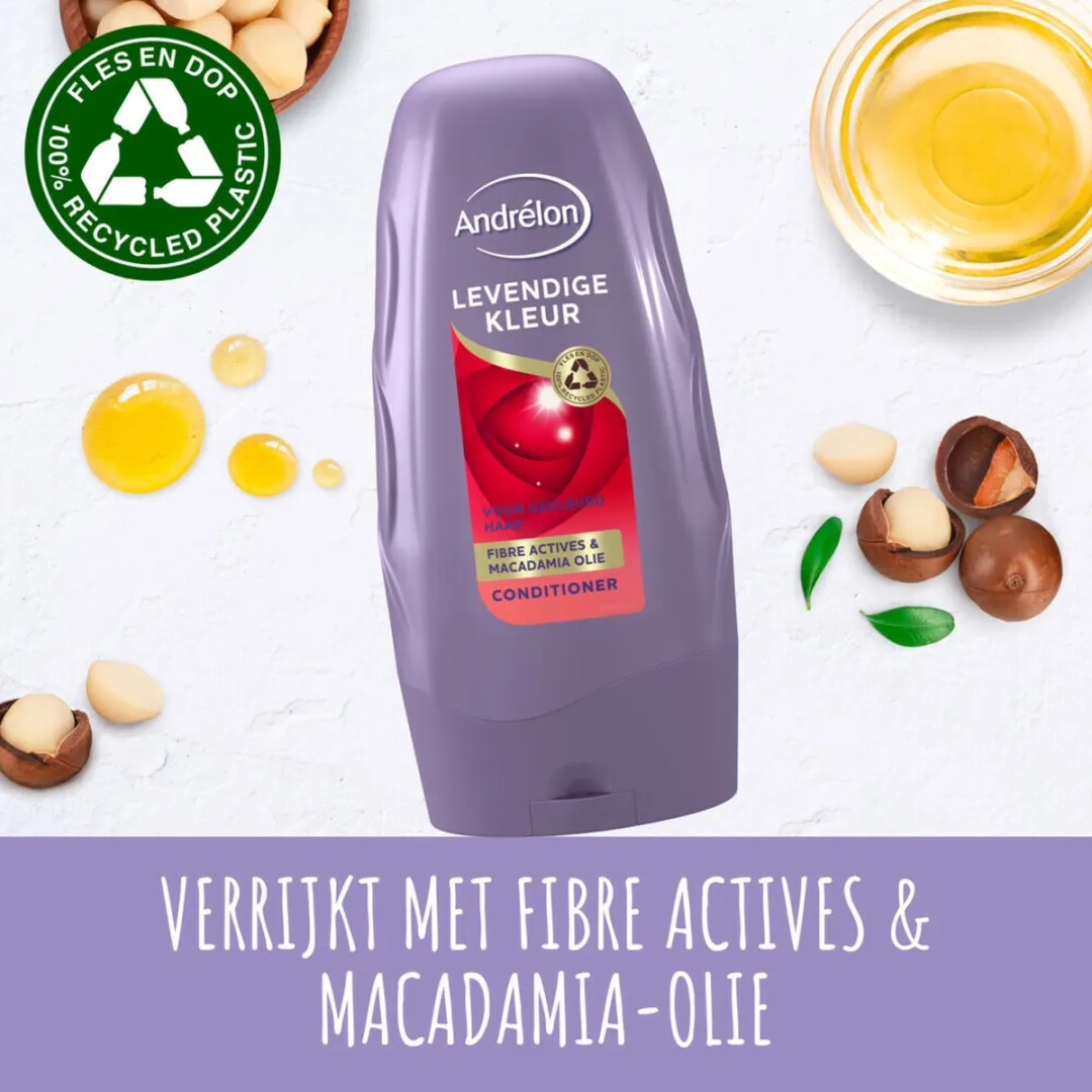 Andrélon Levendige Kleur Conditioner 250ml - Krullend haar