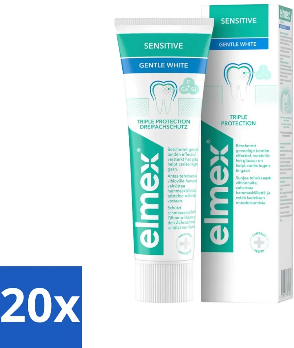 Elmex Sensitive Gentle White Tandpasta 75ml